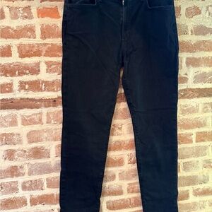 Joe's Jeans black High-Rise Cigarette Jeans